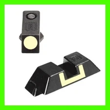 Glock OEM Luminescent Fixed Steel Sight Set 6.5mm Rear fits Gen 3 & 4