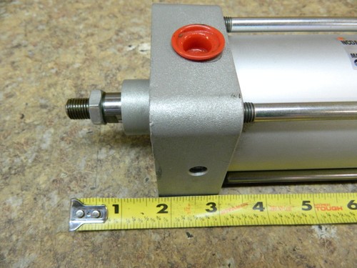 SMC 2-1/2" Bore X 4" Stroke NCDA1F250-0400 Pneumatic Cylinder Switch Read - Picture 3 of 9