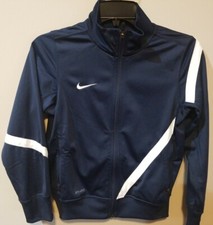 Nike Dri Fit Boys Navy Training Jacket Size XS NEW 