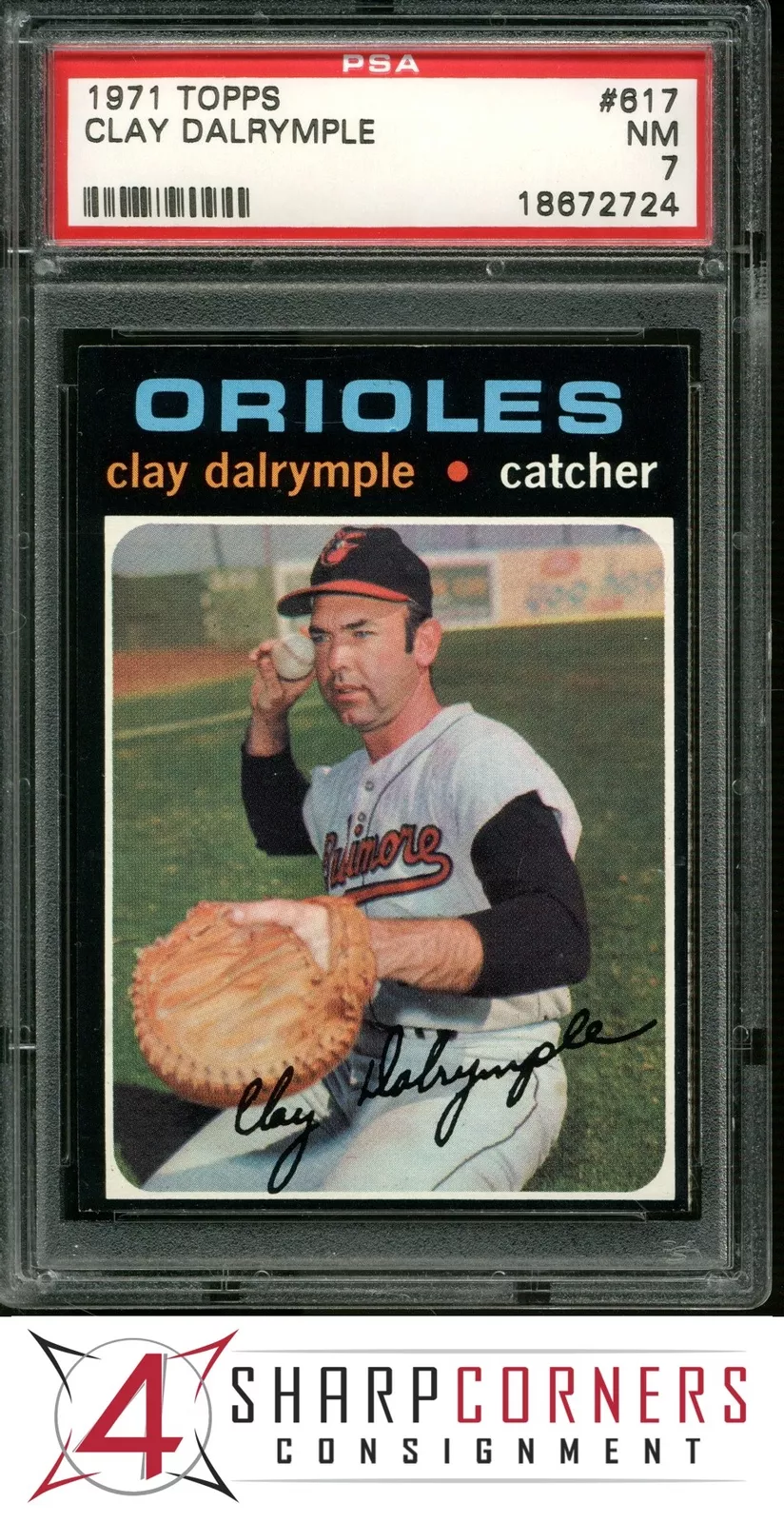 Clay Dalrymple trading card