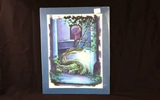 Watercolor Painting Original "Last Wish Tree" Matted & Signed 9x12