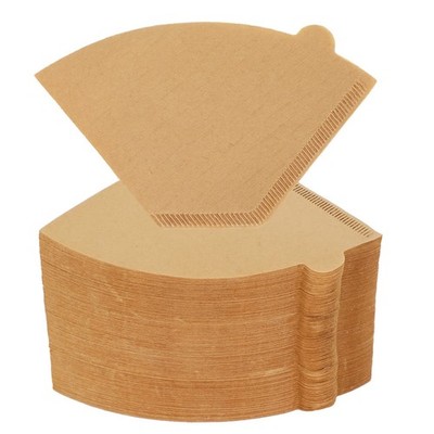 Coffee Filters #2, 500 Count Coffee Filters Natural Unbleached Disposable Cof...