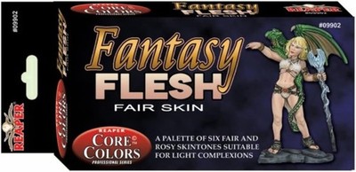 Reaper 09902 Reaper Fast Palette: Fantasy Flesh - Fair Skin Paint Sets