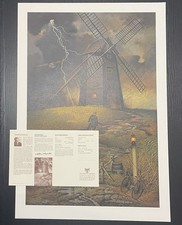 Charles Wysocki Wednesday Night Checkers Limited Edition Signed & Numbered Print