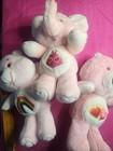 Care Bears Cheer Bear Love a lot Plush Stuffed Animal Kenner 13" 1983 Vintage