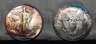 1986 $1 American Silver Eagle .999 BU Beautiful Toning Better Date!!