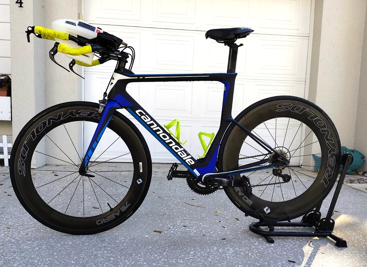 Cadre Vélo Triathlon Cannondale Slice Carbone - Taille 48, 2015, Occasion