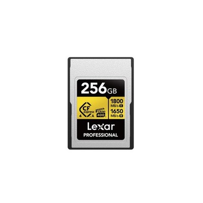 Lexar LCAEXG4256GRNENG Professional Gold CFexpress 4.0 Type A Card - 256GB