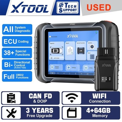 XTOOL D8W WiFi All System Diagnostic Scanner Bidirectional Tool Topology Mapping