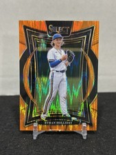 2025 Panini Select Ethan Holiday #49 Orange Flash Prizm ROCKIES Prospect
