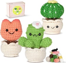 Gipony Crochet Kit for Beginners, Crochet Animal Kits,Crocheting Kit for Starter