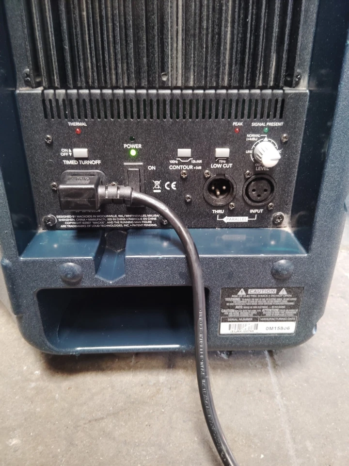 Mackie Active SRM 450 V2 Portable Powered PA Speaker Loudspeaker - Image 4 of 4