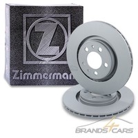 Zimmermann 2X Bremsscheibe Ø280 Vorne FÜR Seat Leon Toledo 2 1M BJ 98-06 1.4-1.9