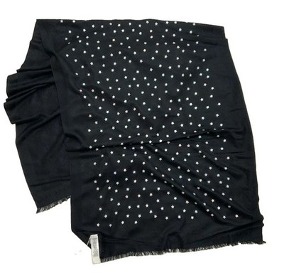 COACH New York Wool & Viscose Star W/logo Print Women s Shawl Wrap NWOT
