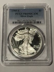 1989-S American Silver Eagle PR69 DCAM PCGS Blue Label (problem free)
