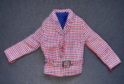 VINTAGE BARBIE FRANCIE CHECKMATES #1259 PLAID JACKET