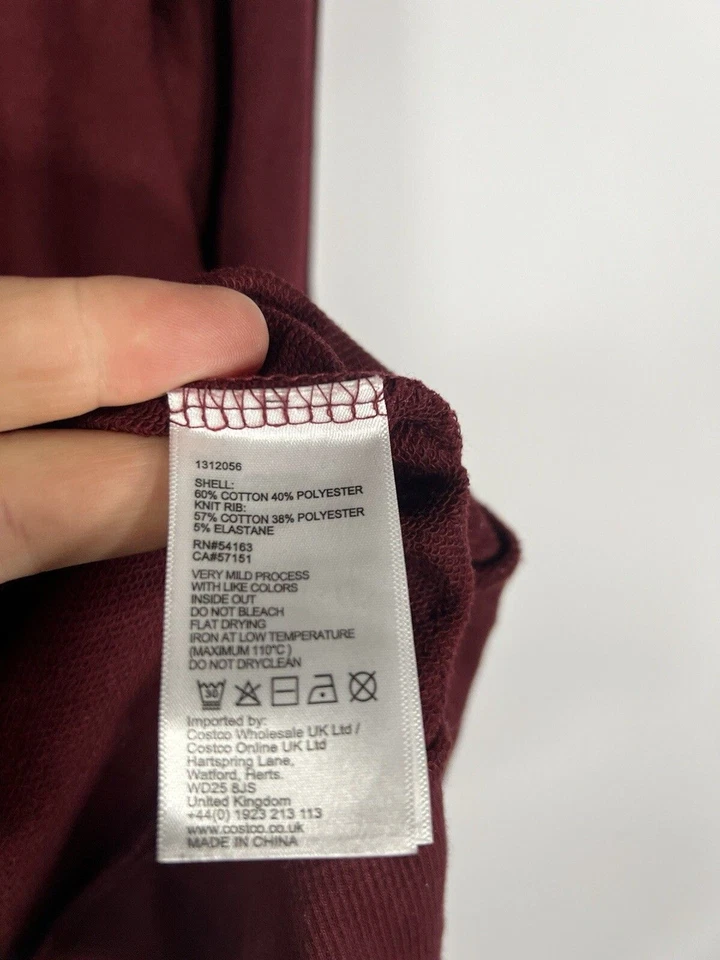 Sudadera DKNY - Mediana - Borgoña - Excelente Estado - Mujer’s Foto 3 de 4