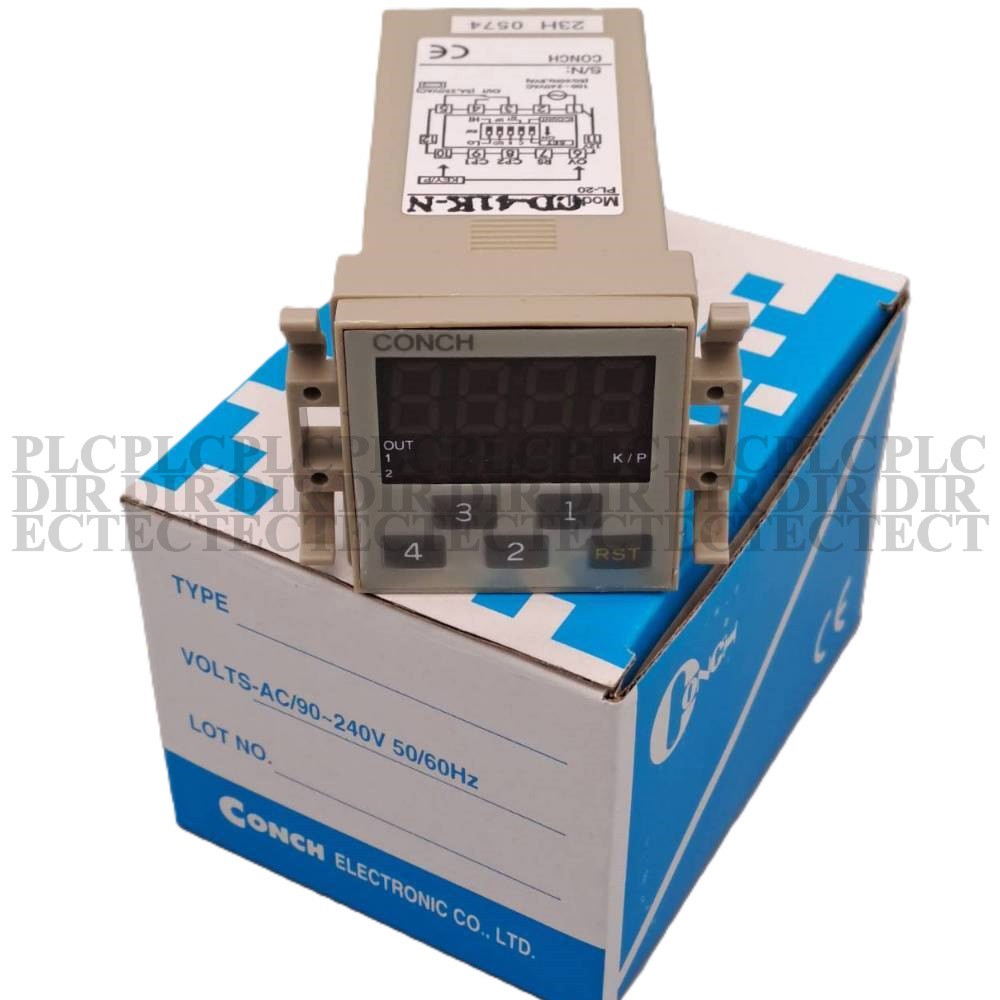 New CONCH TCD-41K-N Digital Counter AC/90-240V 50/60Hz