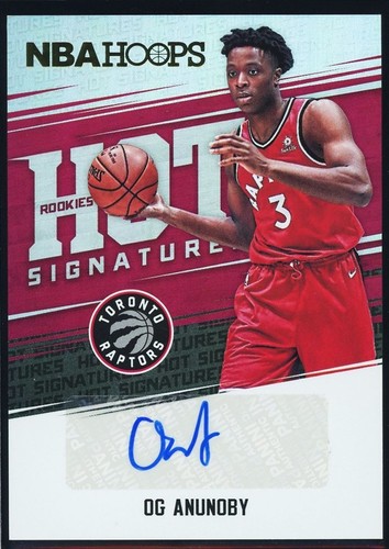 2017-18 Panini Ascension OG Anunoby #'d /75 Rookie RC Toronto