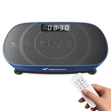 MERACH Vibration Plate Slim Full Body Exercise Machine LED Calorie Tracker Home