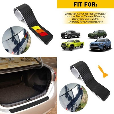 For Honda Carbon Accord Civic Fiber Film Guard Trunk Plate Decal Accessories M