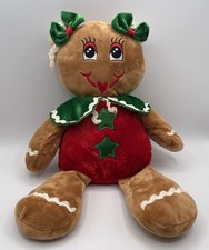 Vintage Dan Dee Collector's Choice Gingerbread Girl Plush Stuffed Doll