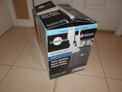INSINKERATOR EVOUTION ADVANCED SERIES 3/4 H P GARBAGE DISPOSAL