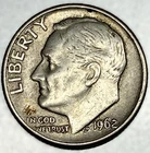 1962-D Roosevelt Dime - Circulated Condition - 90% Silver - US Coin - 3073