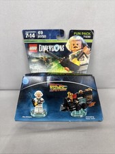 Lego Dimensions Back to the Future Doc Brown Train Fun Pack 71230 (New In Box)