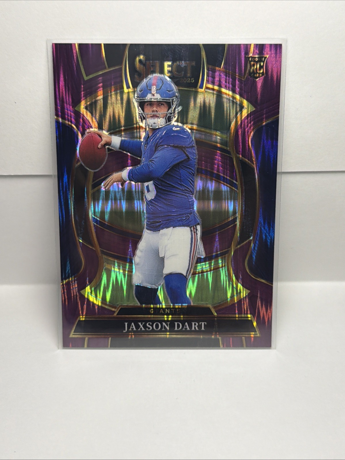 2025 Select Football - JAXSON DART Concourse #93 Purple Prizm Shock RC /699