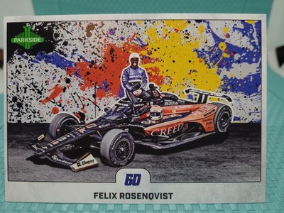 2026 Parkside Indycar Jumbo Oversized Box Topper/Bottomer Felix Rosenqvist 10