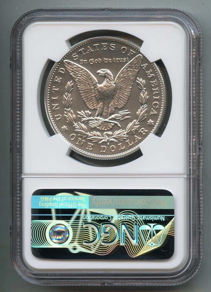 2021 S Morgan Silver Dollar NGC MS 69 - Image 2 of 4