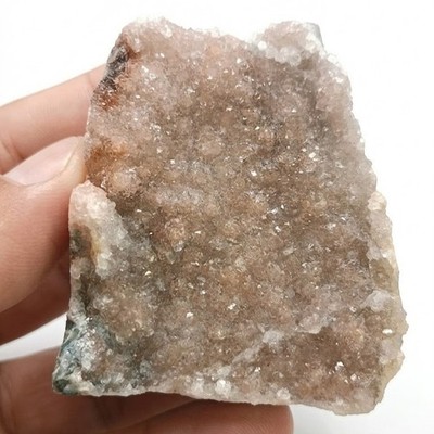 Amethyst Druse Uruguay 102 g Kristall Geode Mineral Unikat Deko Heilstein