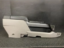 2015-2016 Ford F150 Front Center Floor Console Assembly Column Shift Gray Used