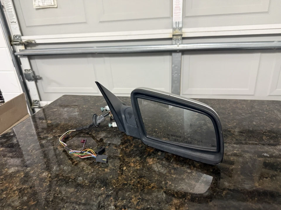 04-05 BMW 5-series POWER HEAT AUTO DIM FOLD Side Mirror Right PASSENGER Turn OEM - Image 2 of 3