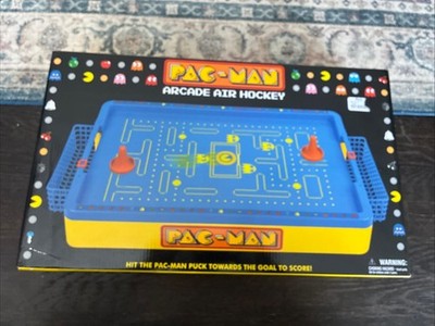 Pac-Man: Arcade Air Hockey For 2 Players Complete New In Box Never Used.