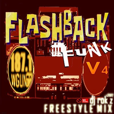 DJ ROK Z - FLASHBACK FUNK VOL 4 (MIXTAPE CD) c2007