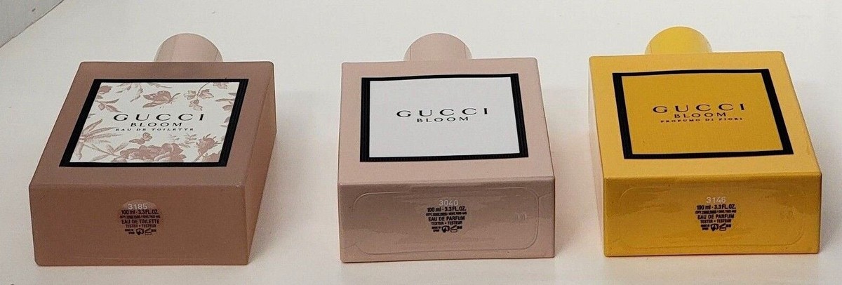 GUCCI BLOOM EDT, EDP, PROFUMO DI FIORI 3.3 fl oz AS PICTURED
