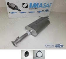 IMASAF Auspuff Mitteltopf+Anbauteile für Land Rover Defender 110 2.5 Td5 4WD LD