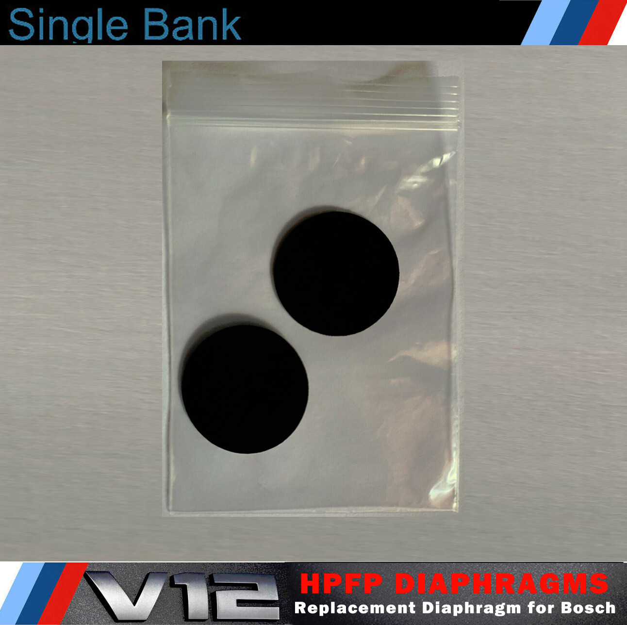 Replacement HPFP Diaphragm for BMW Rolls Royce V12 High Pressure Fuel Pump 1BANK