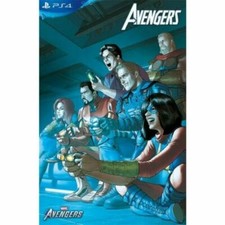 AVENGERS 13/117 Variant cover PS4 - The Avengers MARVEL PANINI