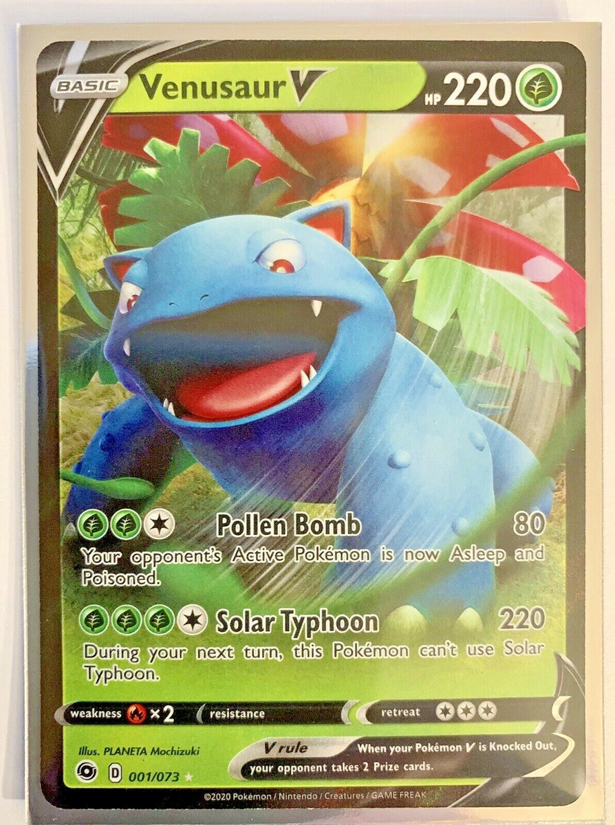 venusaur v pokemon card price Pokemon Card Champion's Path Venusaur V 001/073