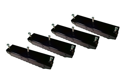 4 HD 3-bolt Backhoe Stabilizer Street Pad, fits most JD 310, 410, 710 ...