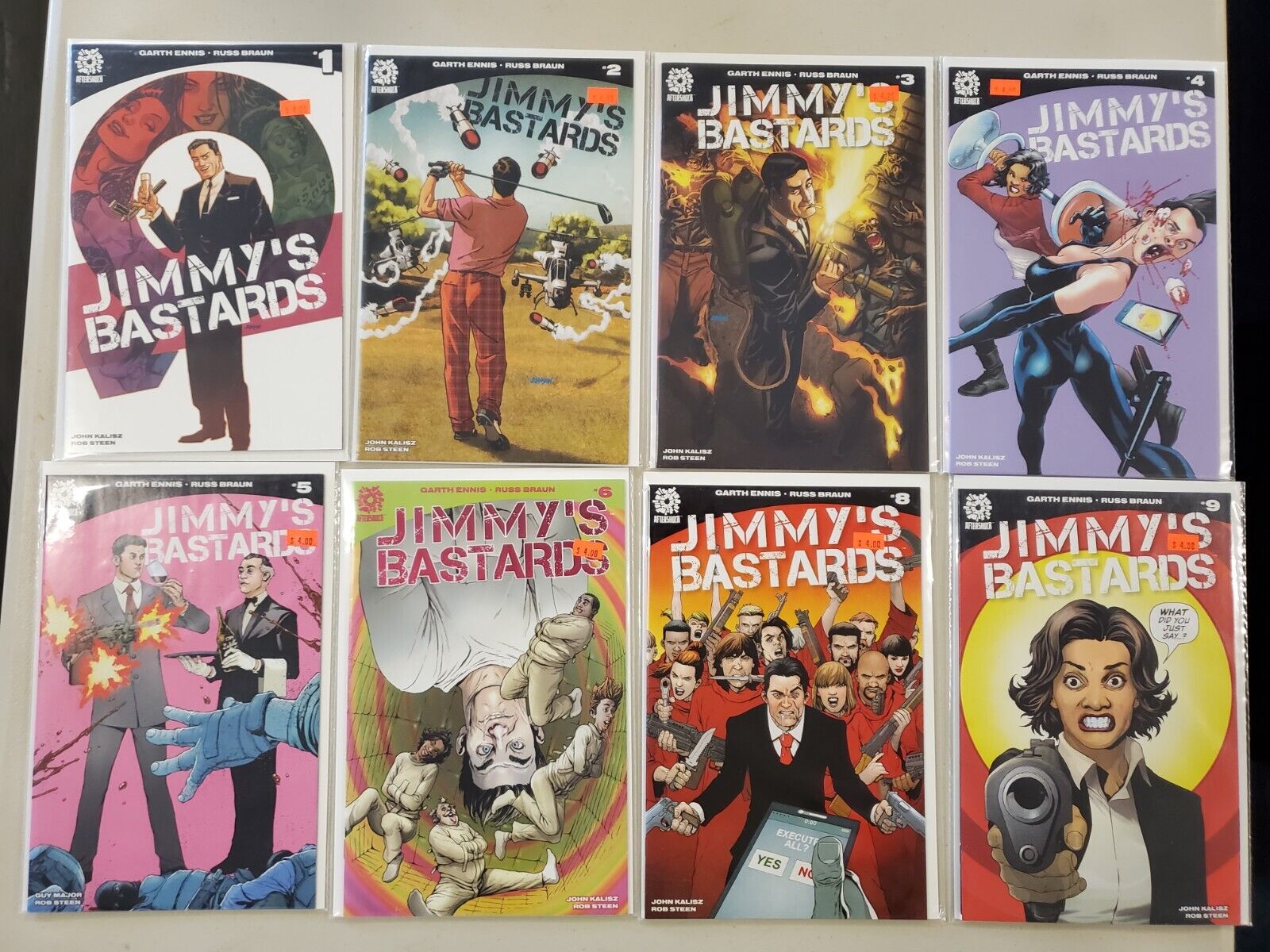 Jimmy's Bastards #1 2 3 4 5 6 8 9 VF/NM Comics Will Combine Shipping