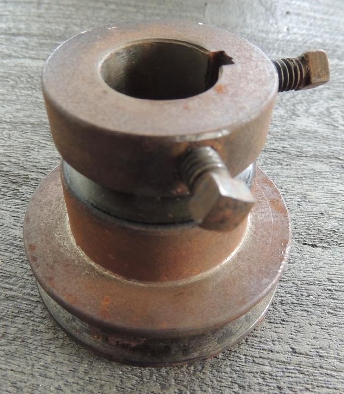 1754323 Engine Pulley 1" ID 3" & 2 1/8" OD From Troy-Bilt Tecumseh Snowblower