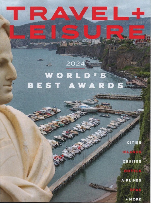 Travel & Leisure World's Best Award Island Cruise Hotel Airline Spa August 2024