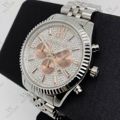 Michael Kors MK8515 Crystal Pave Dial Stainless Steel Fashion Women's Watch