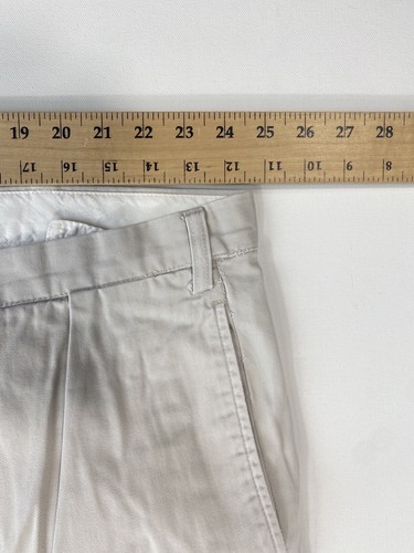 Ralph Lauren Pants VTG Mens 50Bx32 (50x20) High Rise Andrew Khakis Chino Pleated - Picture 5 of 8