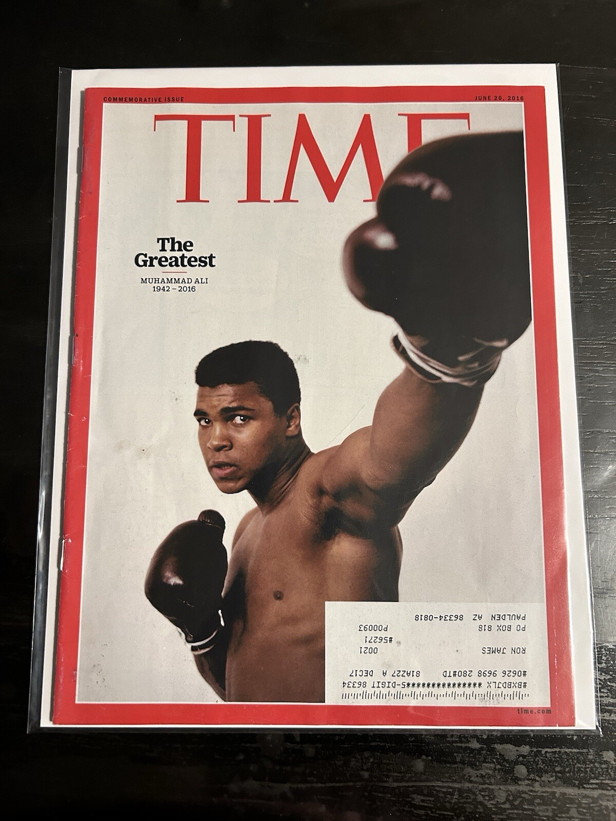 Time Magazine June 20, 2016 Muhammad Ali
