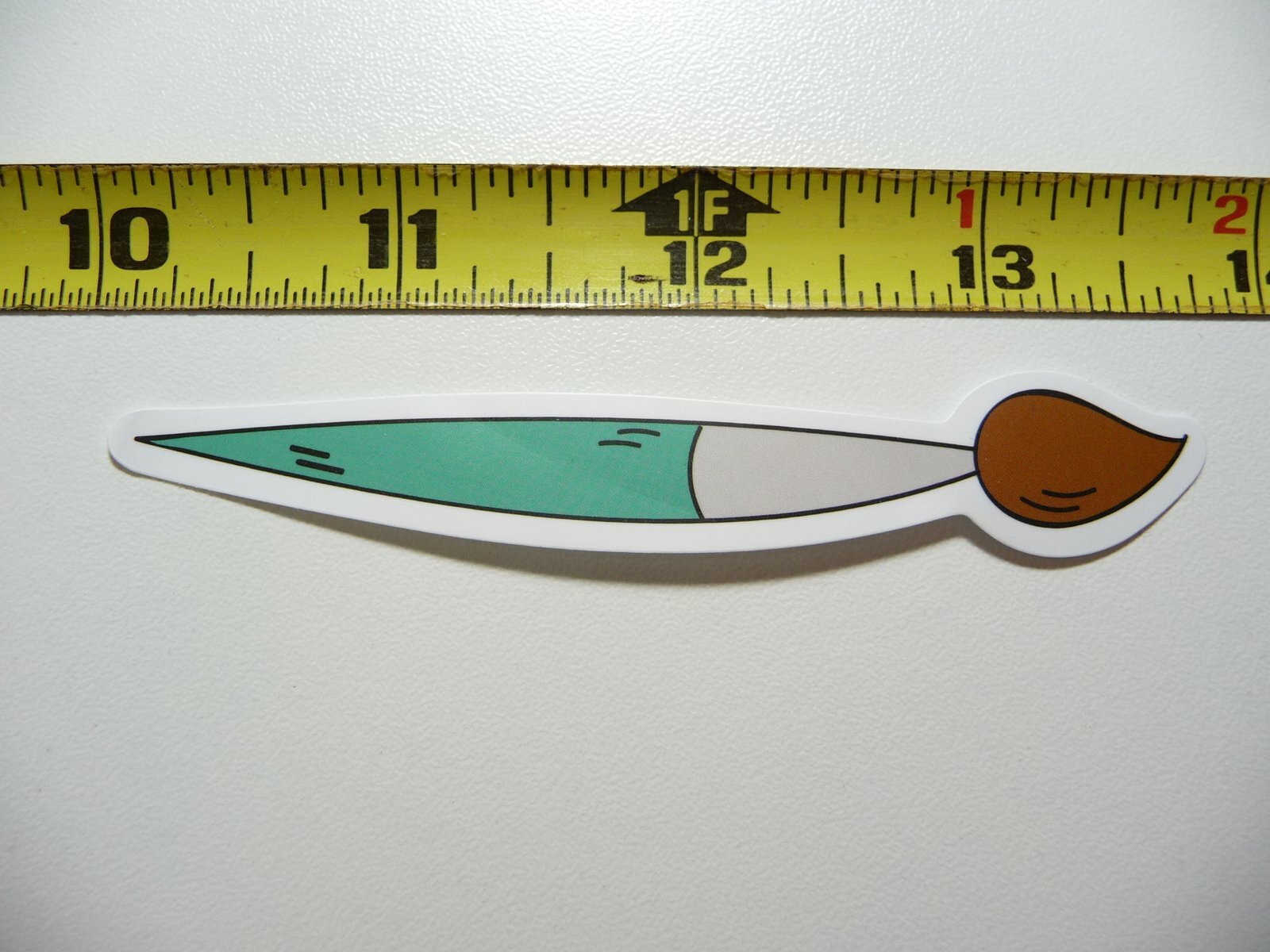 PAINTBRUSH ARTIST PAINTER PAINTING DECAL STICKER HOBBY ARTWORK